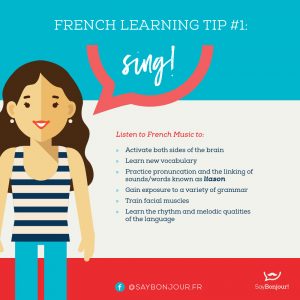 Language Learning Tip: Sing Along! Use music to learn a language